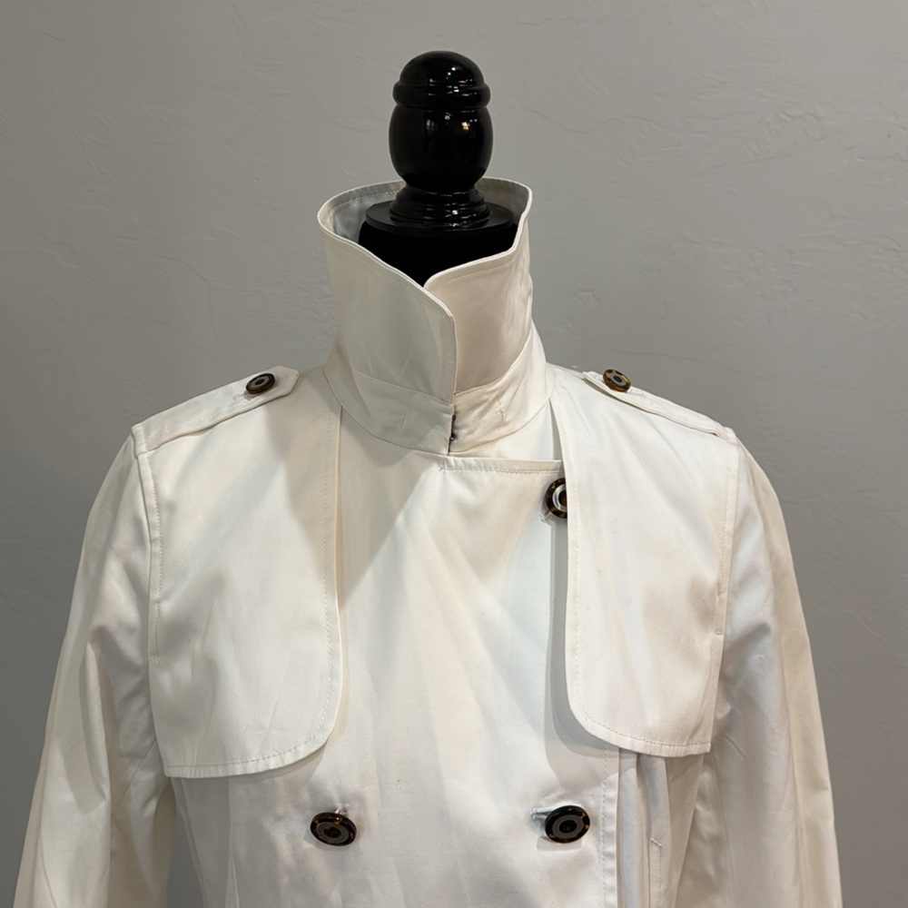 NEW Banana Republic Double-Breasted Trench Coat - Picture 9 of 15